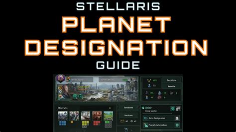 Stellaris planet designation - However if you're interested, planetary automation works on a template system. Each designation has an automation template and then uses the resource pool (which you allocate in the sector management tab/menu) to develop the planet to the given template. Now I could be wrong but I think the AI is a bit more adaptable when using …
